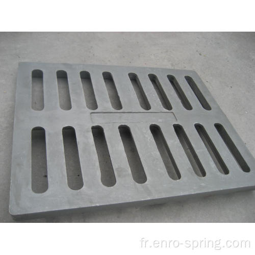 Grille composite de drainage de l&#39;eau en fibre de verre FRP 500 * 500